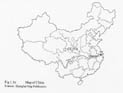 Map of China.