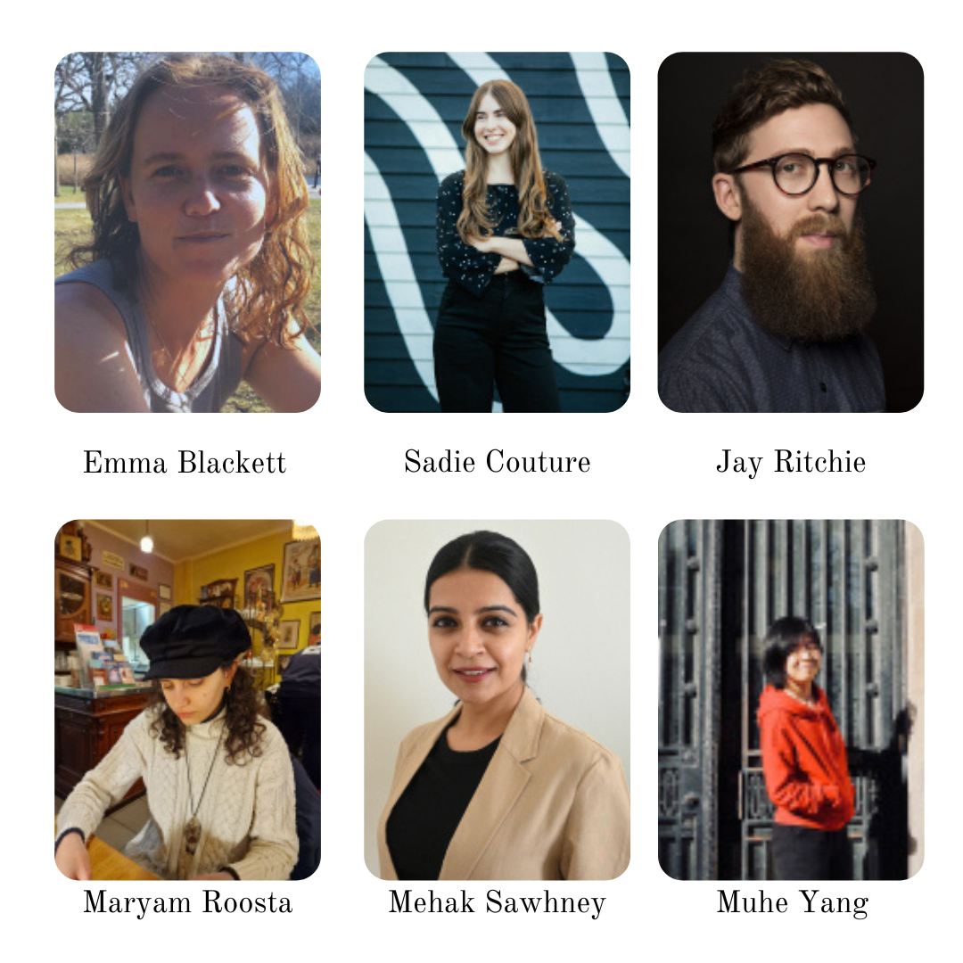 collage image of six headshots of fellowship recipients 