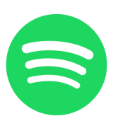 Spotify logo - click to listen
