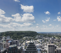 Vibrant city of Montreal, Quebec, Canada