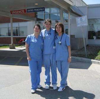 Vanier College Nursing interns