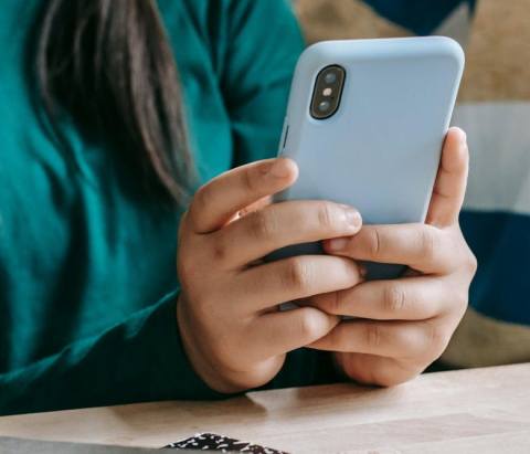 Woman with Cellphone