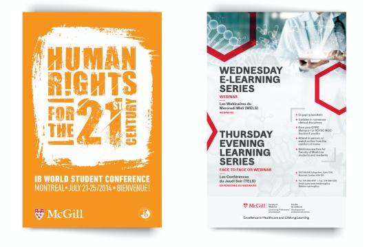 Human Rights Poster and Tels Wels Poster