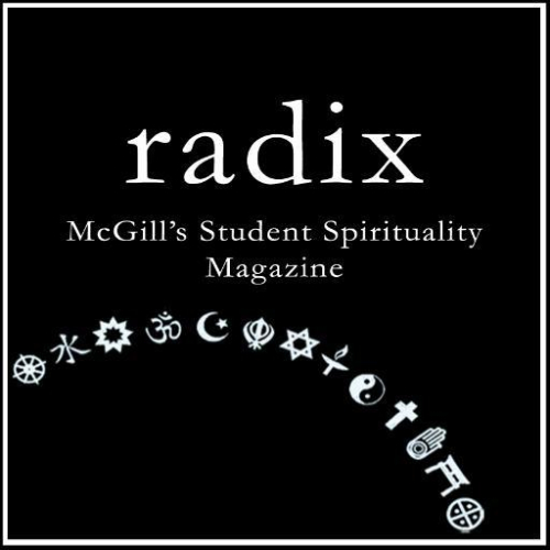 Radix logo with multifaith symbols