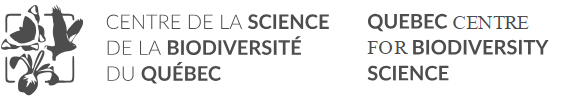 Quebec Centre for Biodiversity Sciences (QCBS) logo