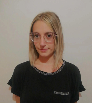 A person wearing glasses
