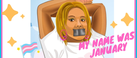 artwork from the film "My name was January" 